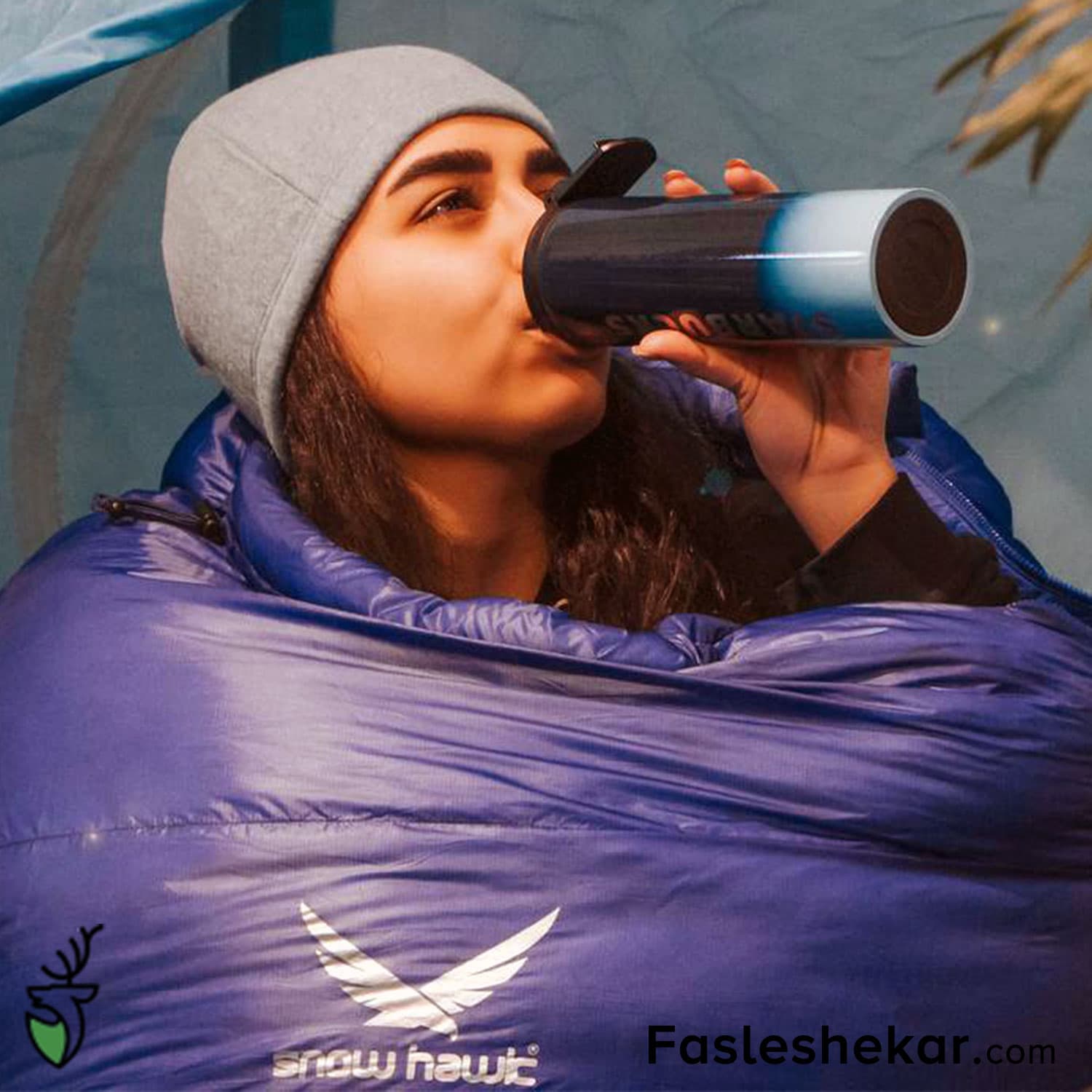 کیسه خواب پر اسنوهاک کی تو 600 K2 — تصویر ۶