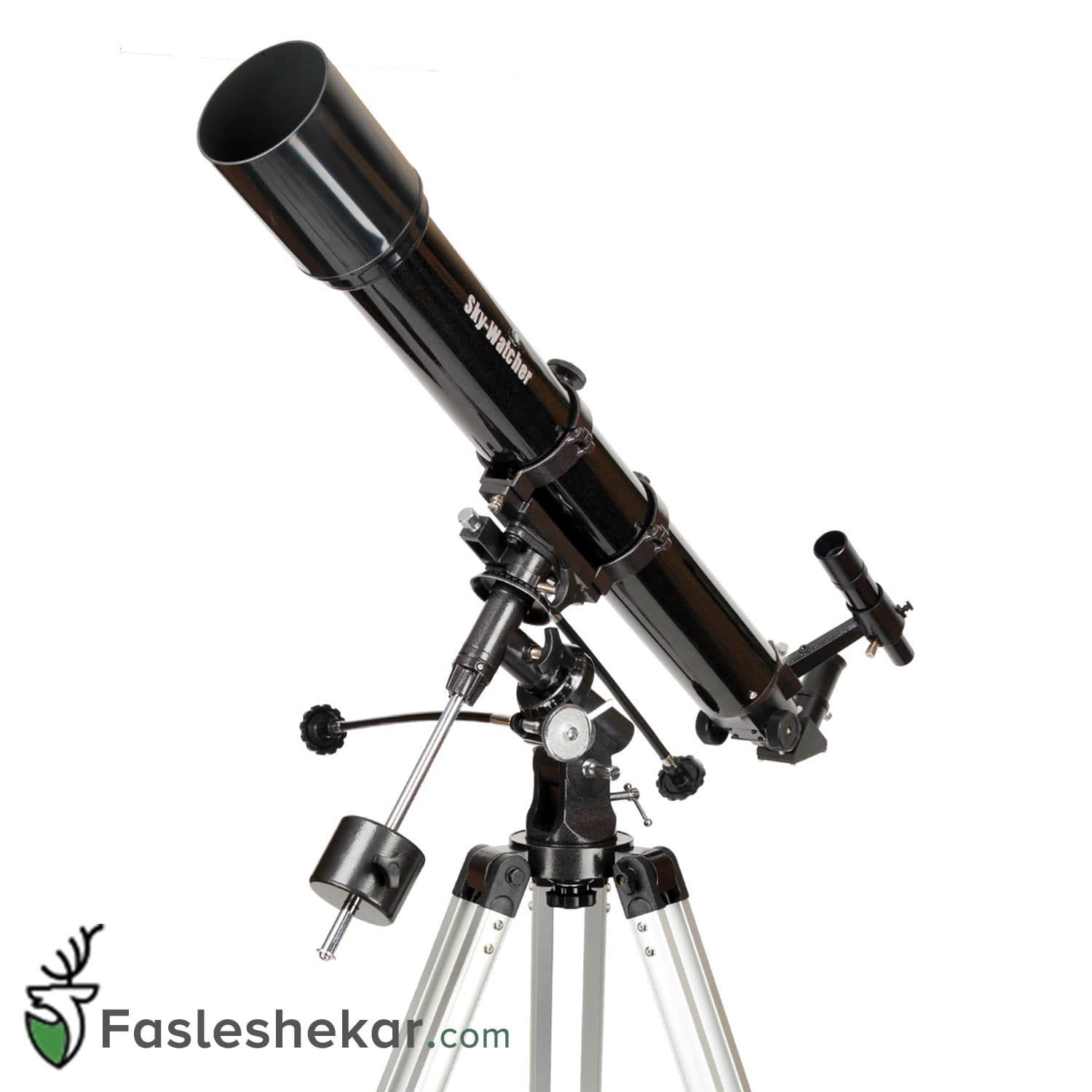 تلسکوپ شکستی 90 میلی متری اسکای واچر با مقر EQ2 مدل Evostar — تصویر ۲