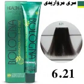 رنگ مو بدون آمونیاک بلونیا سری مرواریدی شماره 6.21
