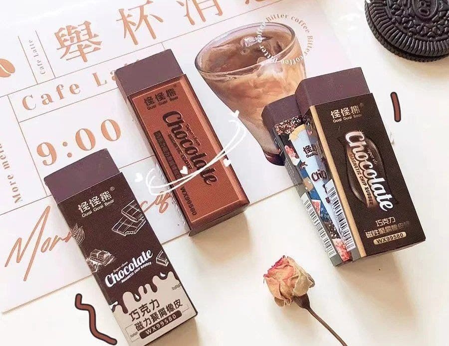 پاک کن معطر مستطیلی طرح شکلات