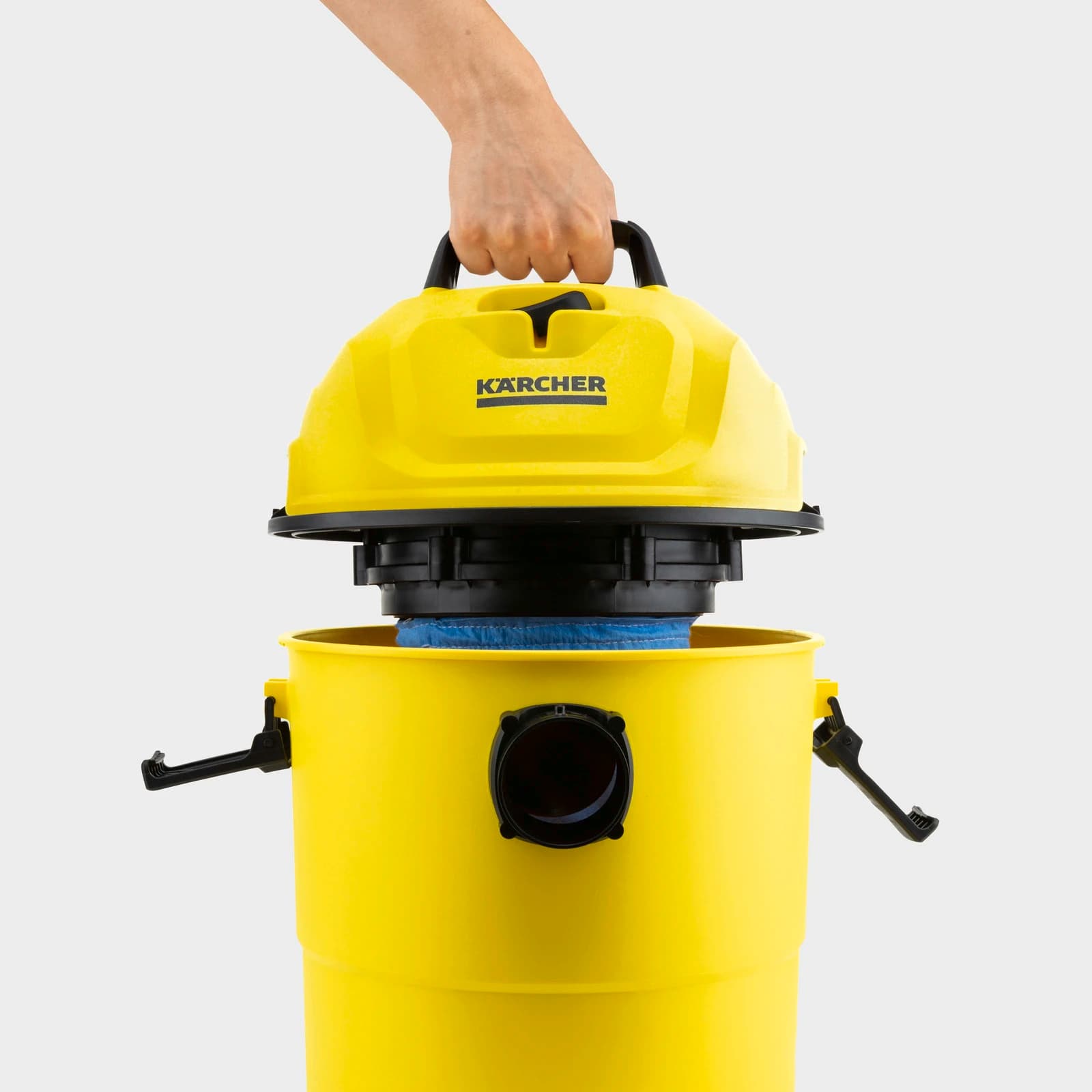 جاروبرقی آب و خاک کارچر مدل KARCHER WD1 — تصویر ۳