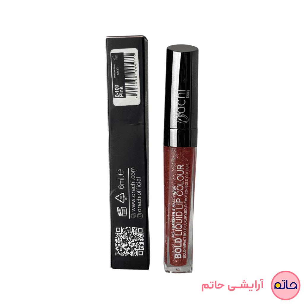 برق لب مایع اوراچی شماره 100 حجم ۵ میلی‌ لیتر — تصویر ۲