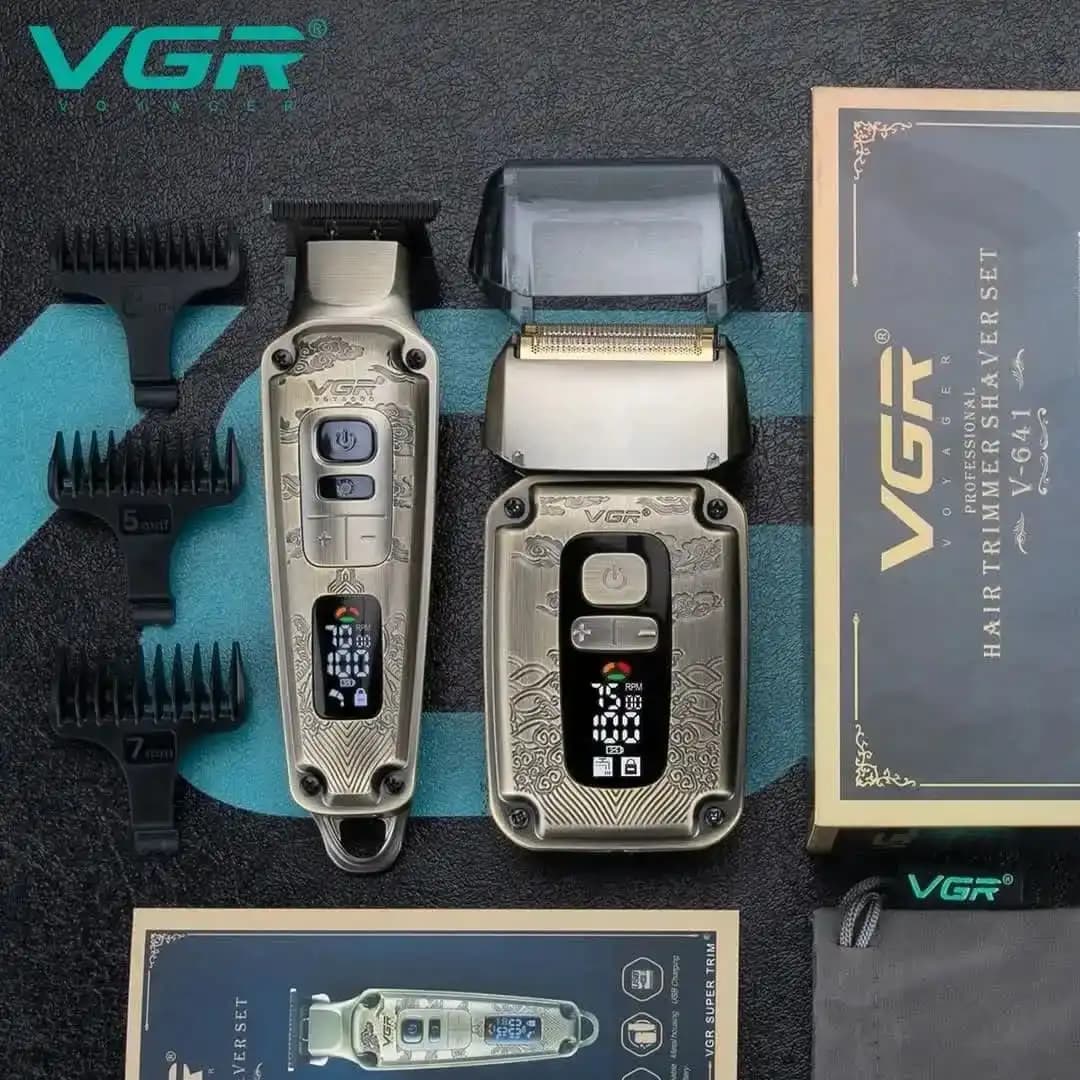 ست ماشین اصلاح وی جی آر V-641 — تصویر ۲