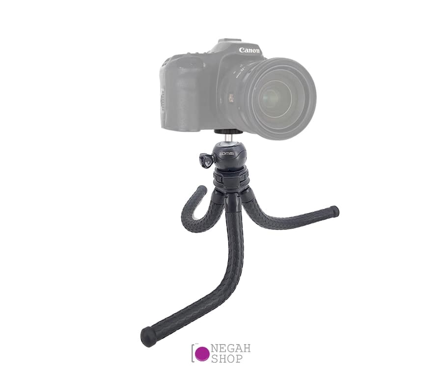 سه پایه گوریلا زومی مدل Zomei 30cm منعطف و قابل حمل مناسب موبایل، GoPro و دوربین‌های سبک — تصویر ۶