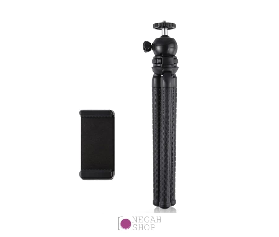 سه پایه گوریلا زومی مدل Zomei 30cm منعطف و قابل حمل مناسب موبایل، GoPro و دوربین‌های سبک — تصویر ۲