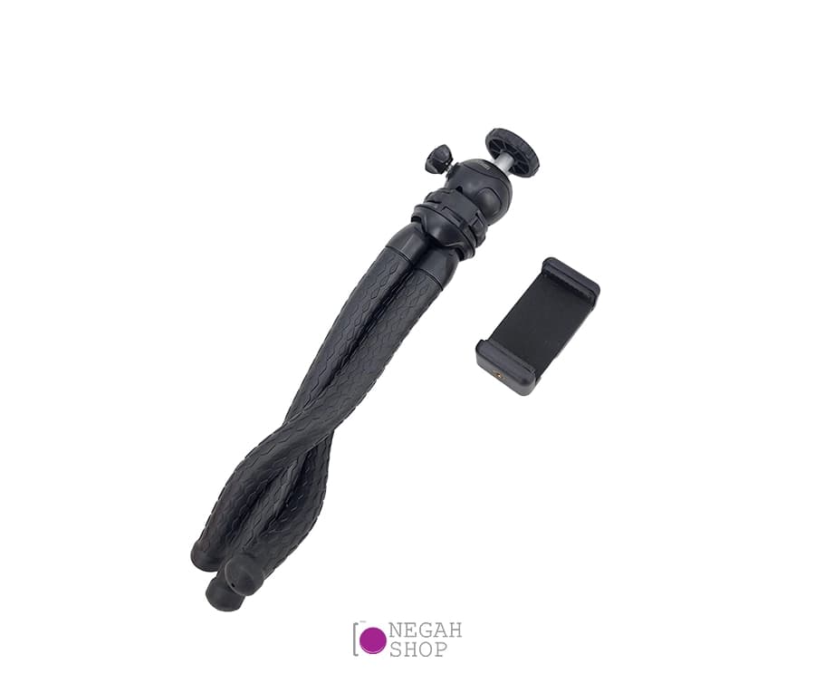 سه پایه گوریلا زومی مدل Zomei 30cm منعطف و قابل حمل مناسب موبایل، GoPro و دوربین‌های سبک — تصویر ۳