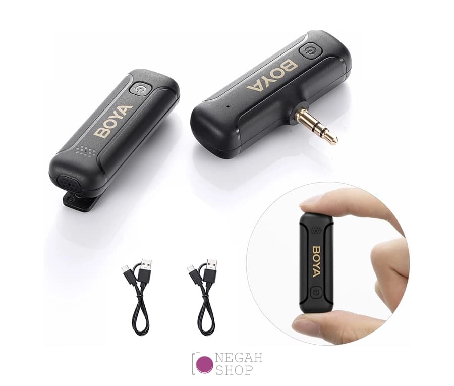 میکروفون بی سیم بویا BOYA BY-WM3T2-M1 تک کاربره — تصویر ۲