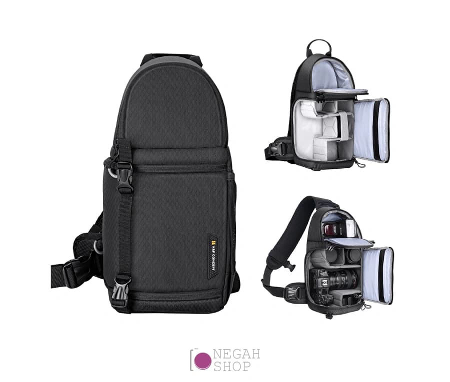 کیف کوله پشتی دوربین تک بند K&f concept 13.141 — تصویر ۲
