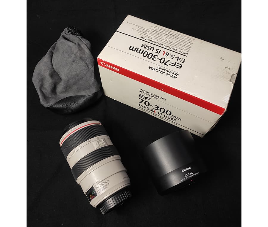 لنز Canon 70-300 F4-5.6L USM دست دوم