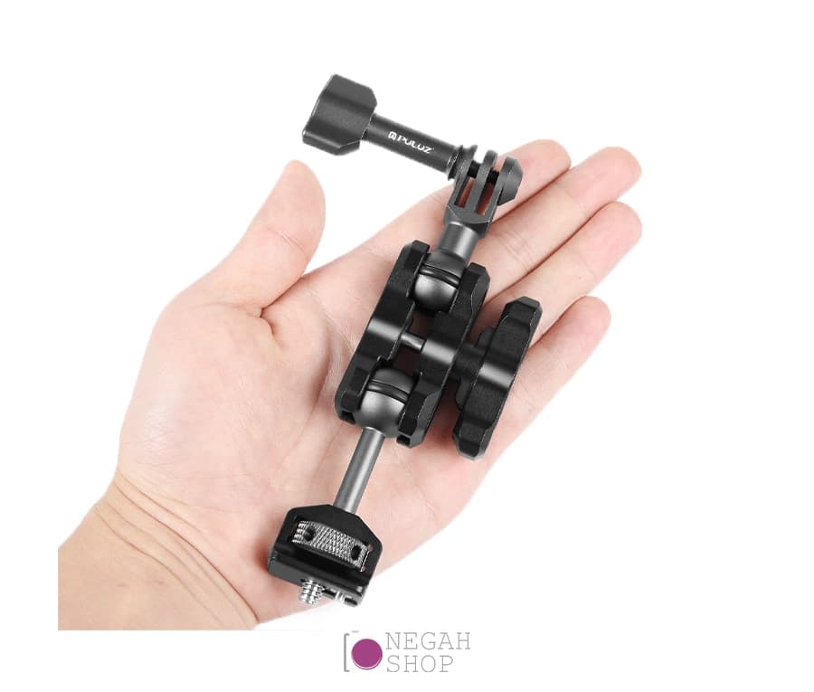 بازوی نگهدارنده دوربین ورزشی Puluz PU842B مدل Magic Arm — تصویر ۲