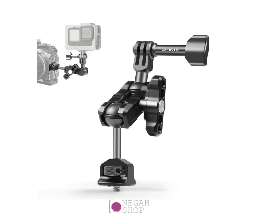 بازوی نگهدارنده دوربین ورزشی Puluz PU842B مدل Magic Arm