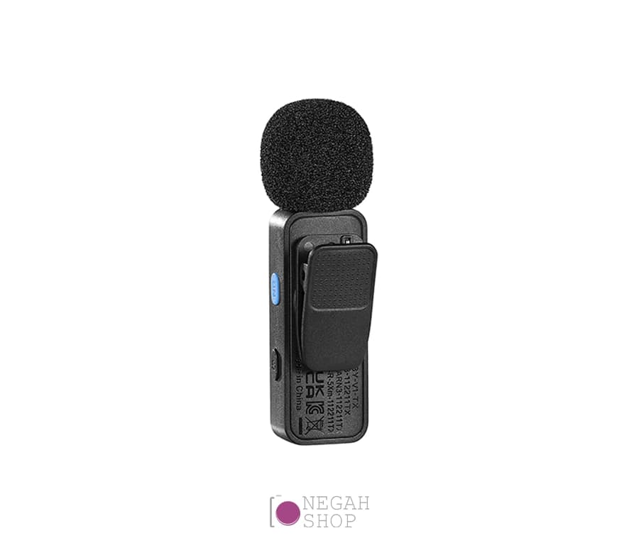 میکروفون بی‌سیم BOYA BY-V2 دو کاناله Lightning — تصویر ۴