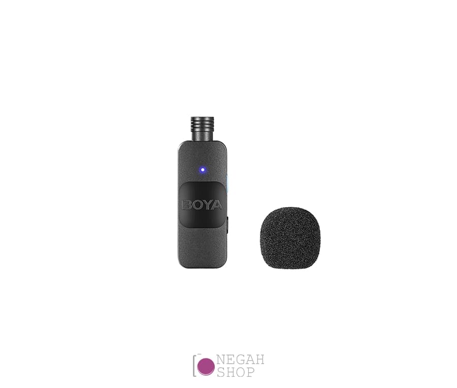 میکروفون بی‌سیم BOYA BY-V20 دو کاناله Type-C — تصویر ۴