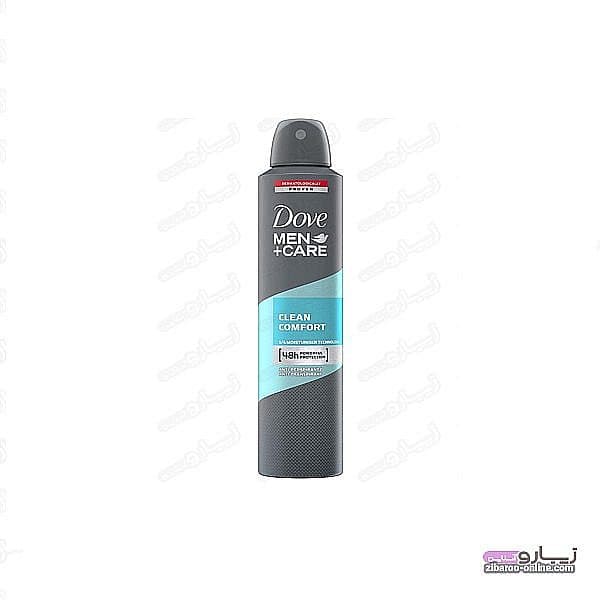 اسپری بدن داو DOVE CLEAN COMFORT حجم250ml اصل هلند