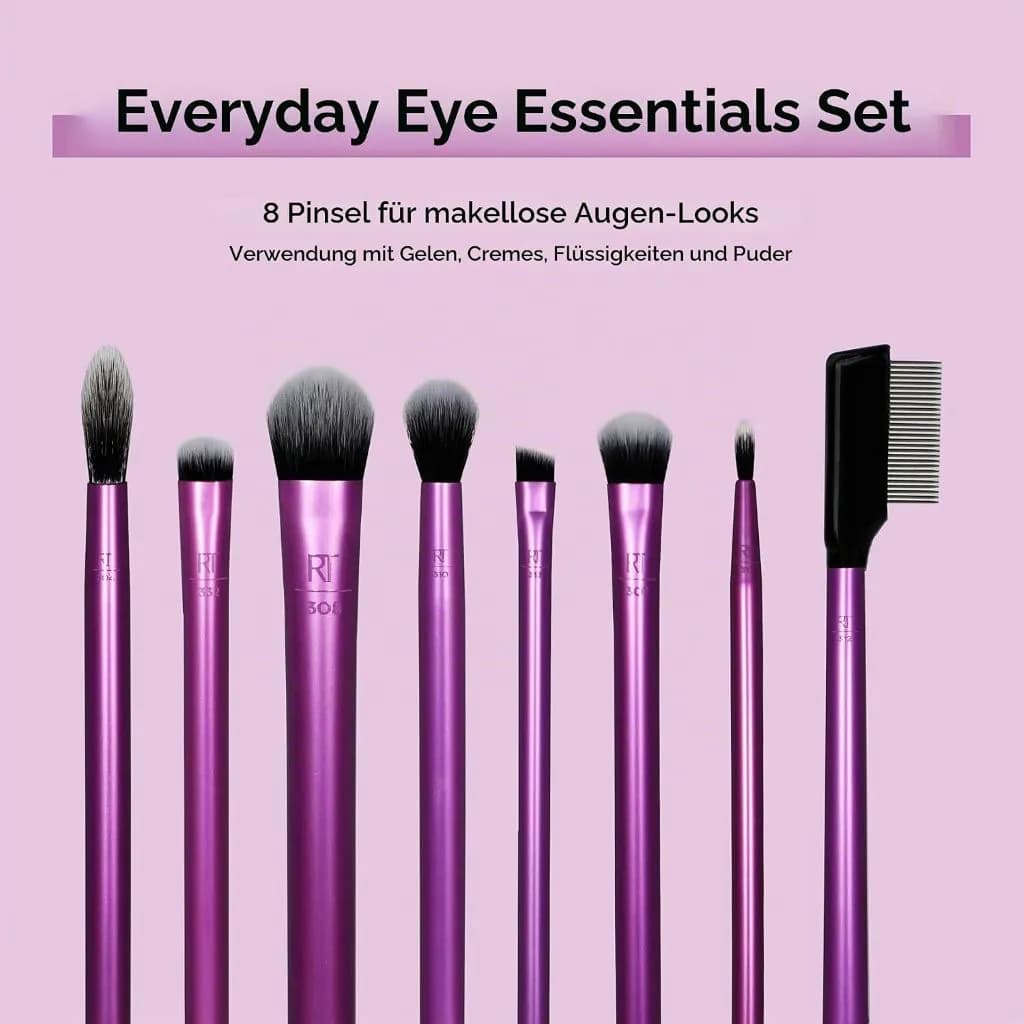 ست براش چشم ریل تکنیک ۸ عددی Everyday Eye Essentials — تصویر ۲