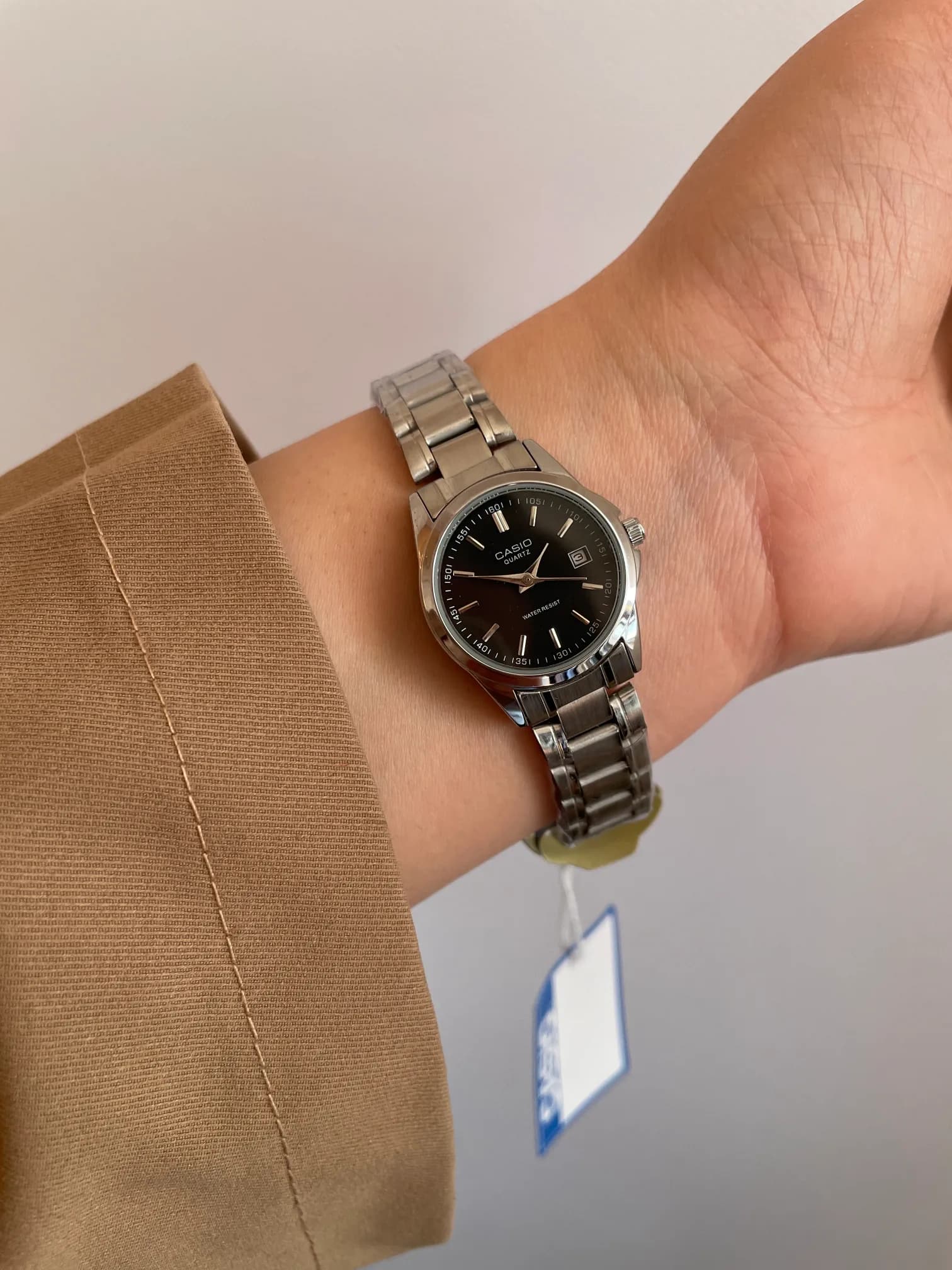 ساعت مچی زنانه CASIO صفحه مشکی