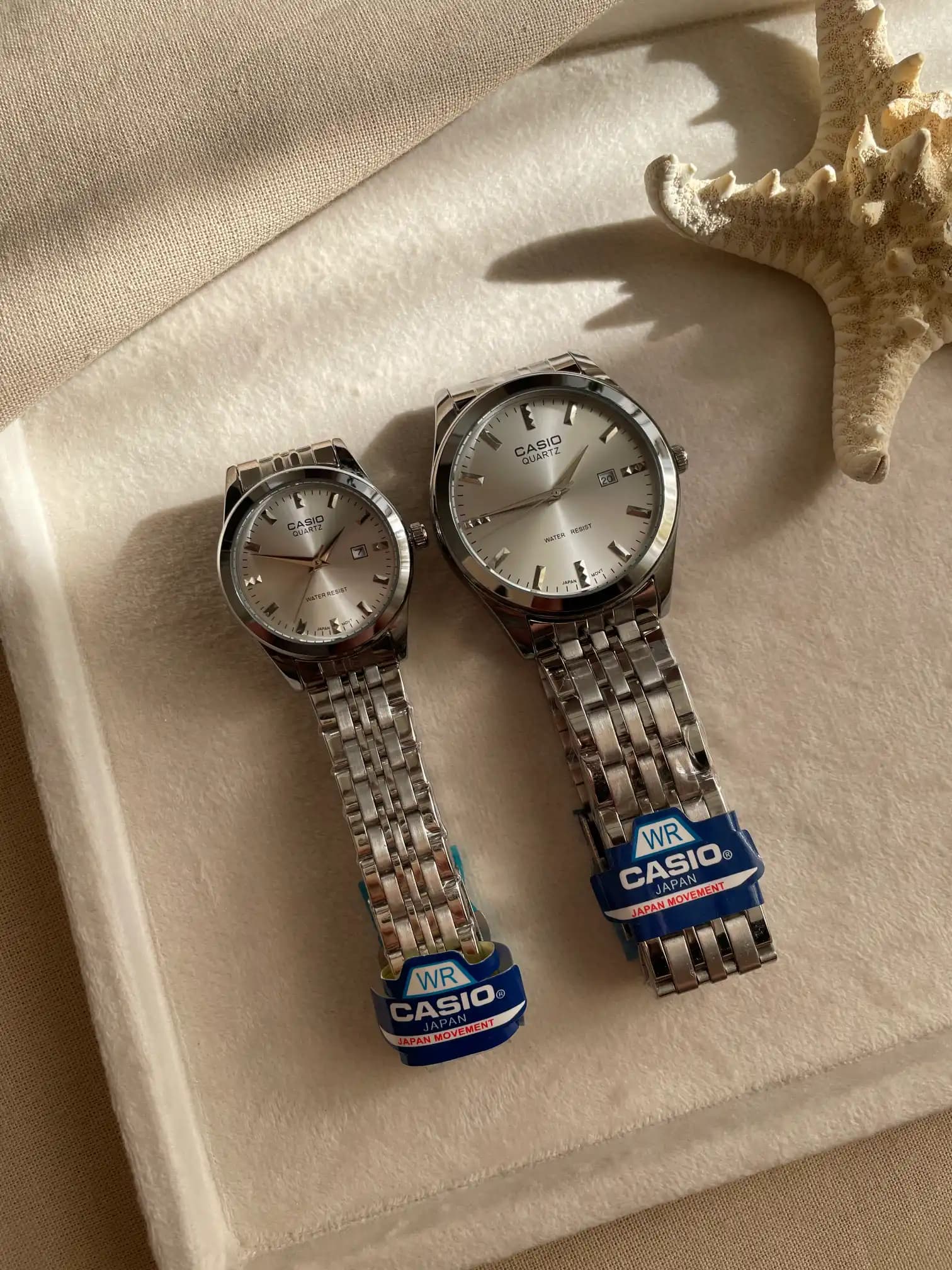 ساعت مچی کلاسیک کاسیو (Casio) مدل نقرهای — تصویر ۳