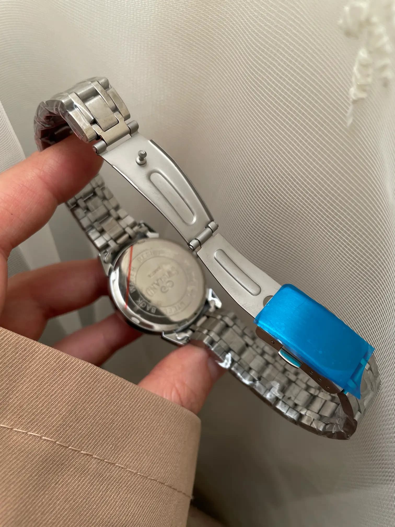 ساعت زنانه Swisland صفحه سرمه‌ای — تصویر ۴