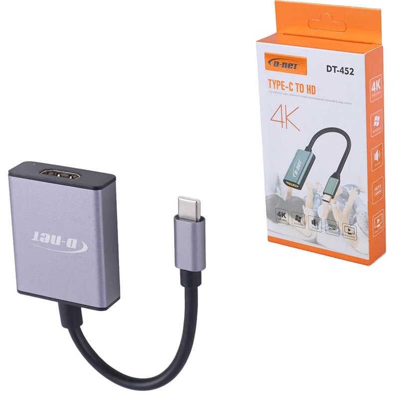 تبدیل Type-C به HDMI دی نت DT-452 — تصویر ۱۰