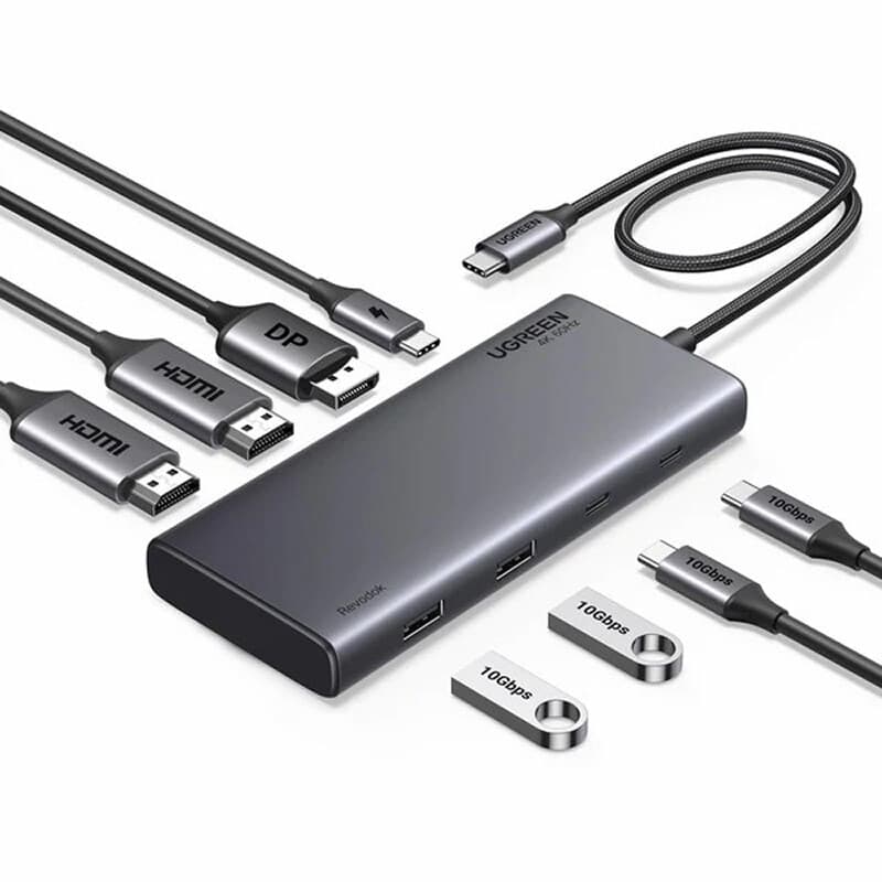 هاب 8 پورت Type-C یوگرین CM639-35625 — تصویر ۱۱