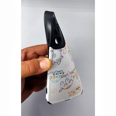کاور پرشین کینگ مدل گربه و جوراب مناسب برای گوشی موبایل شیائومی Poco X3 / X3 Pro — تصویر ۵
