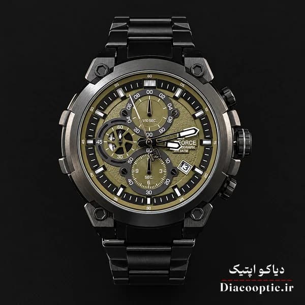ساعت مچی اورجینال مردانه سه موتور برند نیوی فورس مدل NF8071 — تصویر ۲