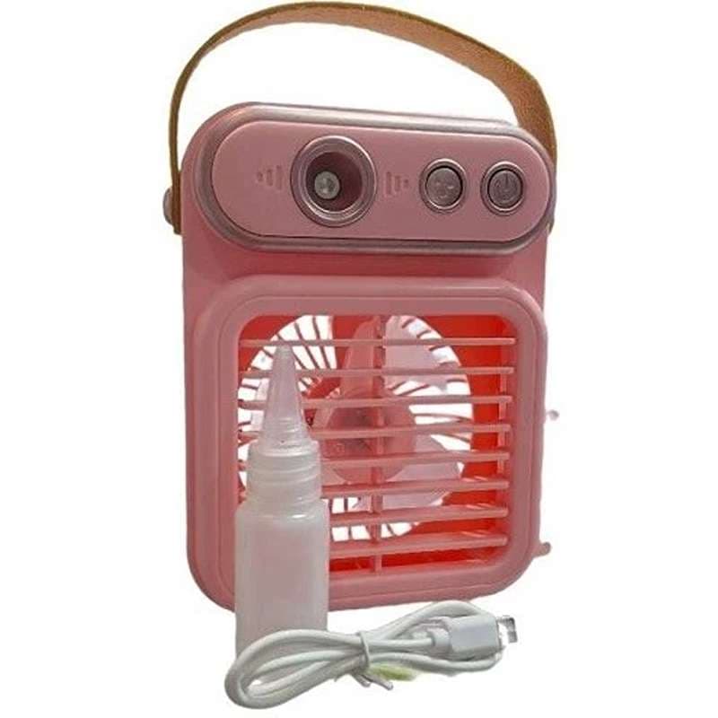 پنکه مه پاش شارژی مدل SPRAY FAN SM878 کد L156 — تصویر ۴