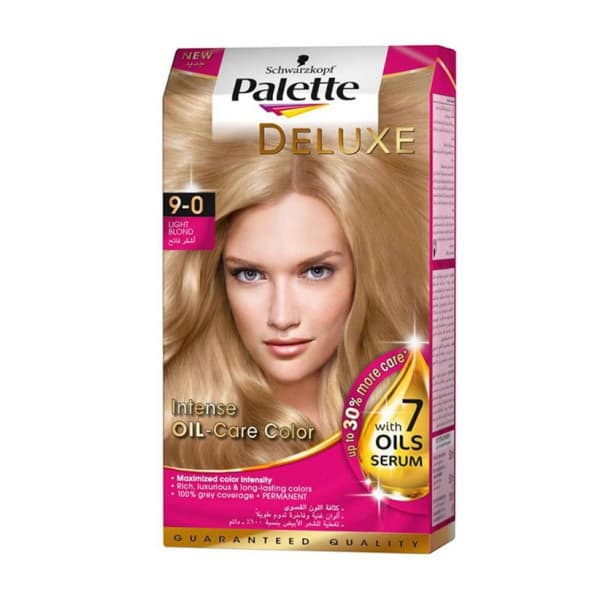 کیت رنگ مو پالت سری Deluxe شماره ۰-۹ بلوند روشن طبیعی
