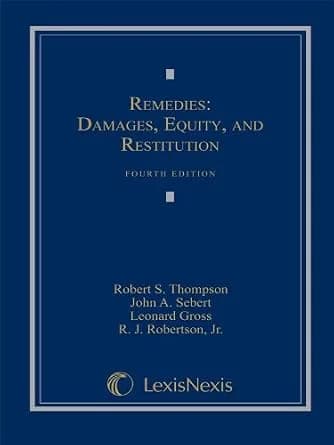 و دانلود نسخه کامل کتاب زبان اصلی Remedies: Damages, Equity and Restitution | دانلود کتاب خارجی