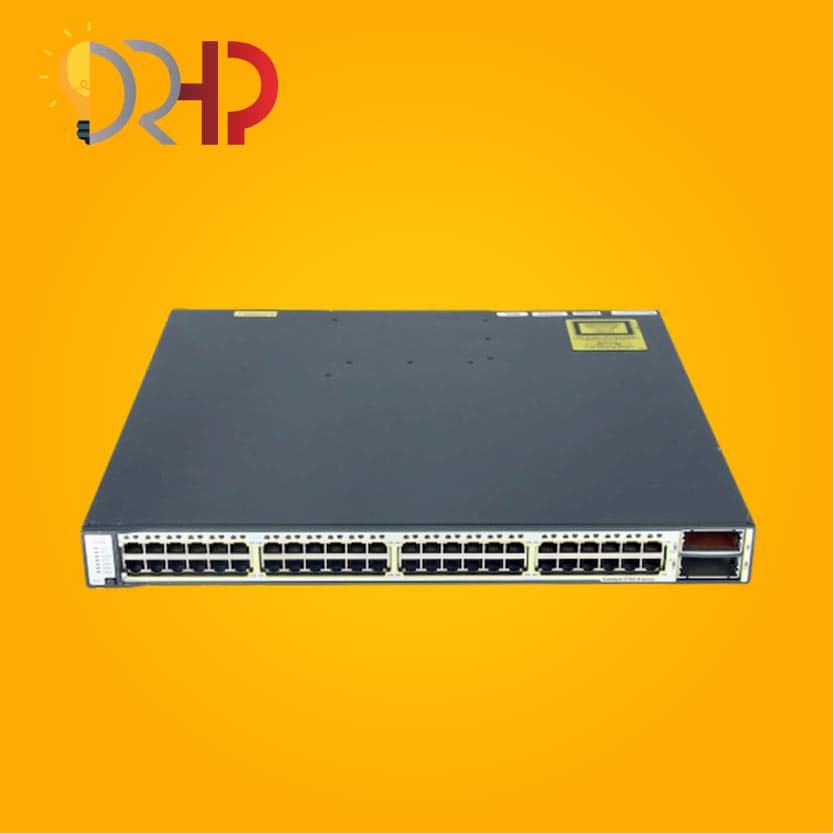 سوئیچ 48 پورت سیسکو 10G مدل WS-C3750E-48TD-S استوک