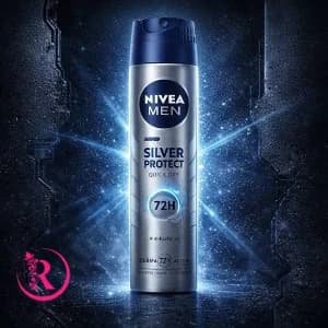 اسپری ضد تعریق مردانه نیوا 72 ساعته silver protect ouick dry