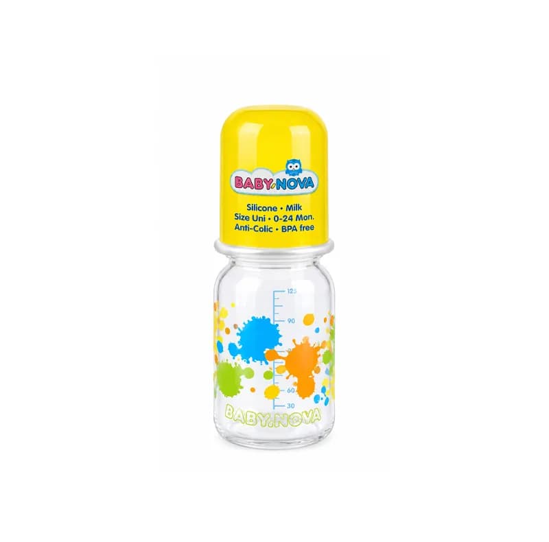 شیشه شیر ارتودنسی بیبی نوا مدل 46000 ظرفیت 125 میلی لیتر — تصویر ۸