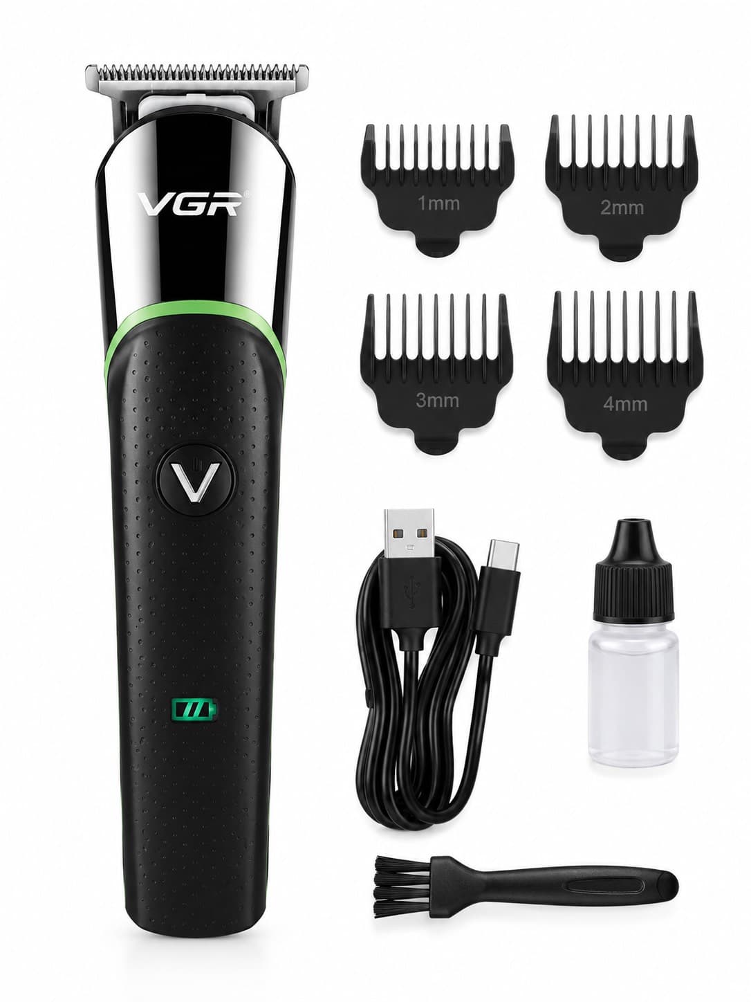 ماشین اصلاح وی جی ار مدل V-191 با برش مستقیم و استیل ضد زنگ