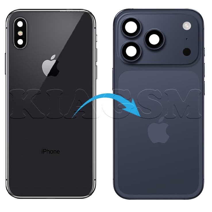 شاسی فیس لیفت (تبدیل) آیفون XS Max به 17Pro Max