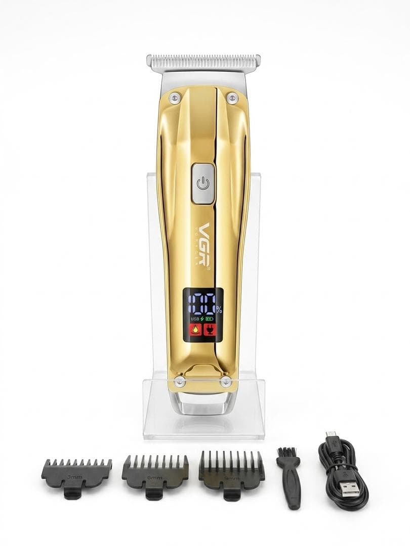 ماشین اصلاح وی جی ار مدل Vgr-956 با برش مستقیم و استیل ضد زنگ