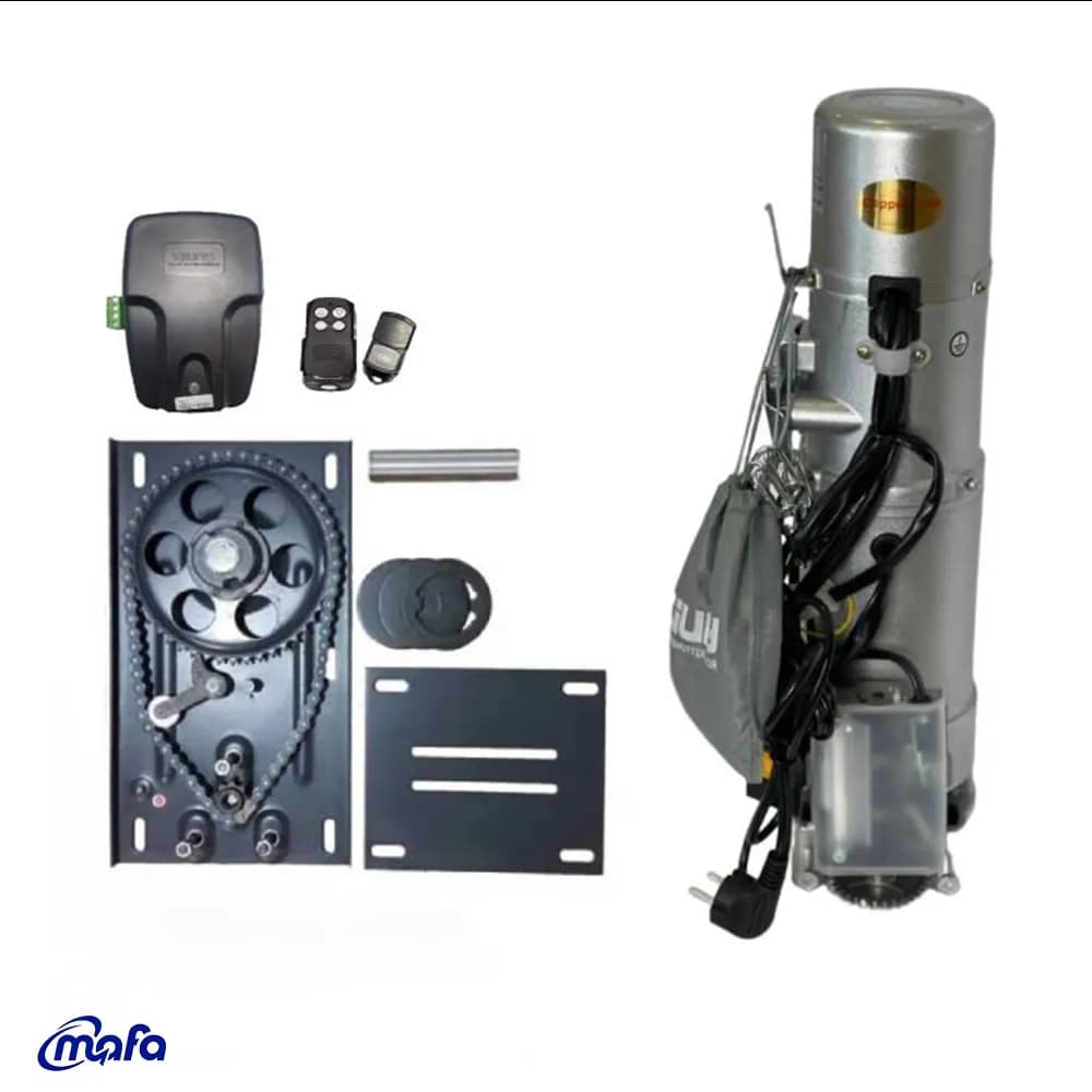 موتور کرکره برقی ساید ۳۰۰ مس تیونی AC