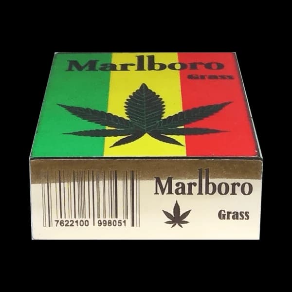 جعبه سیگار مارلبرو چوبی گرس اسموک Marlboro cigarettes case marlboro wooden — تصویر ۲