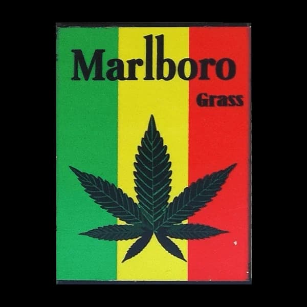 جعبه سیگار مارلبرو چوبی گرس اسموک Marlboro cigarettes case marlboro wooden