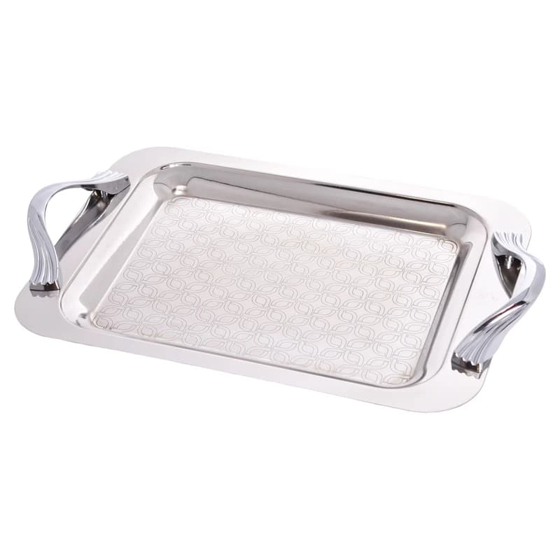 سینی دسته دار یونیک کد 05-4037 سایز 26×42 سانتی متر