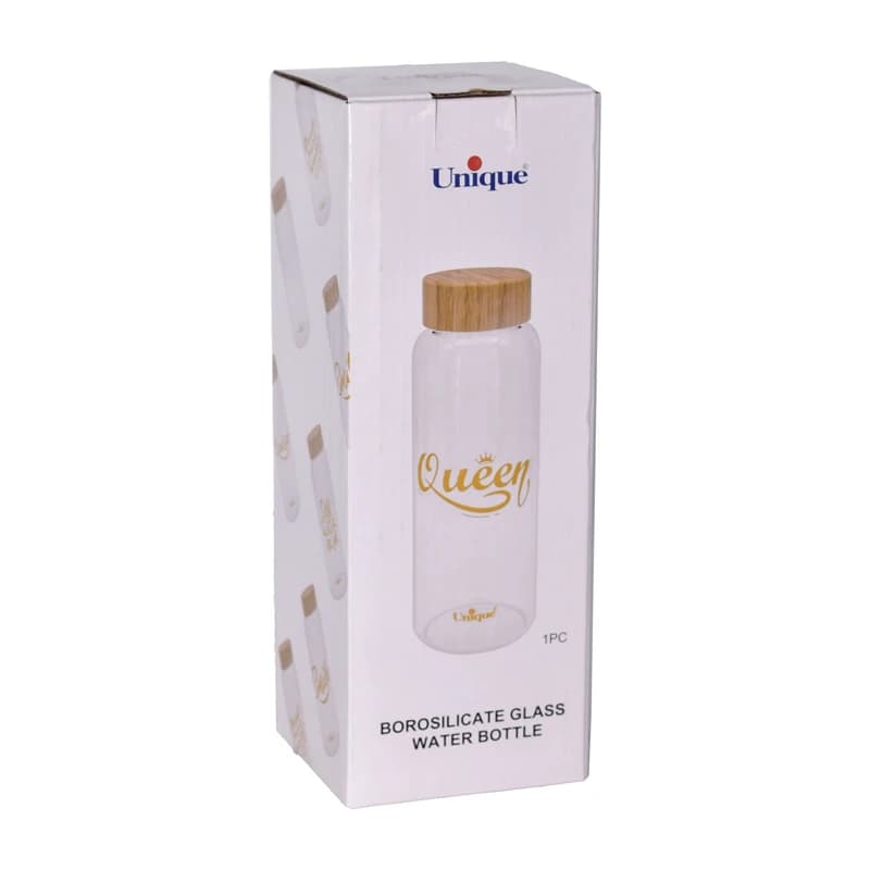 بطری آب متوسط درب چوبی یونیک UN-3058 — تصویر ۳
