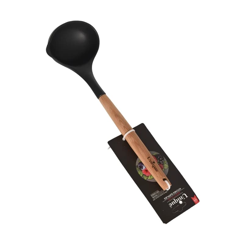 ملاقه بزرگ دسته چوب یونیک UN-1141 — تصویر ۲