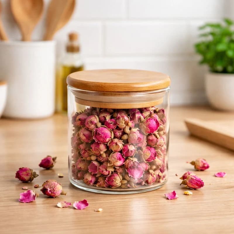 ادویه درب چوبی گرد ۶ سانت یونیک UN-1756 — تصویر ۳