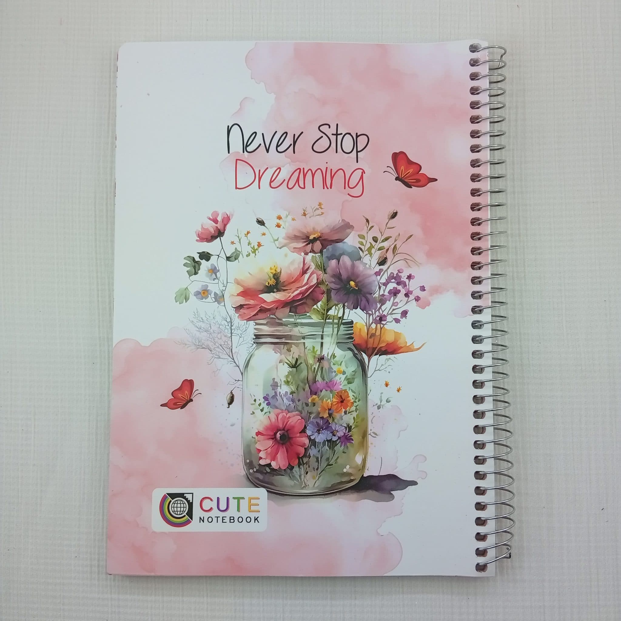 دفتر سیمی حاشیه دار 80 برگ طرح فانتزی Cute — تصویر ۵