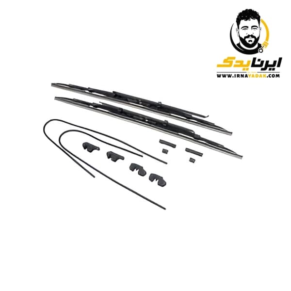 تیغه برف پاک کن فلزی پژو 405- 22*22 اب پاش دار پاسیکو