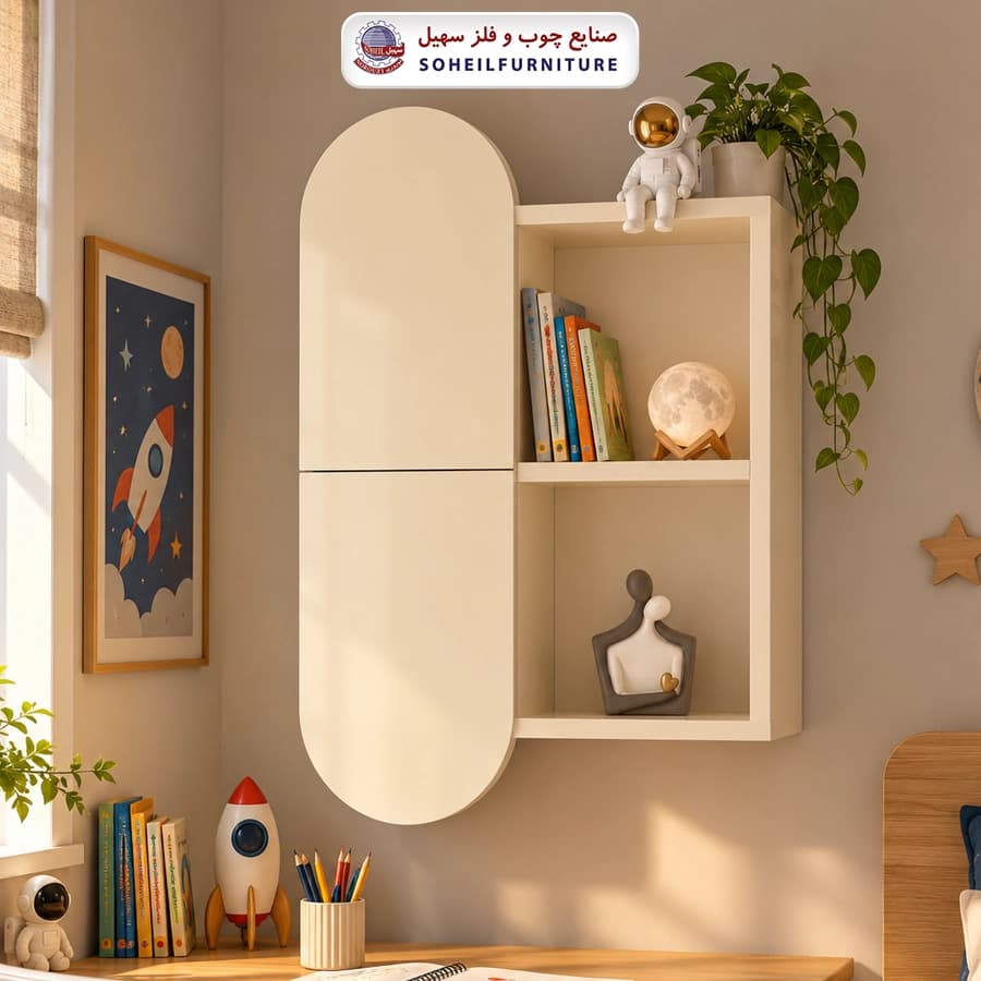 شلف دیواری مدل تدی سهیل