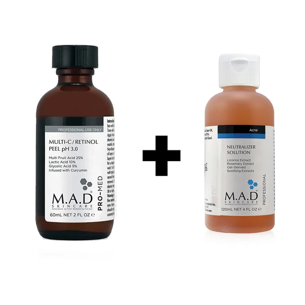 اسید مولتی سی رتینول ام ای دی M.A.D با PH 3.0