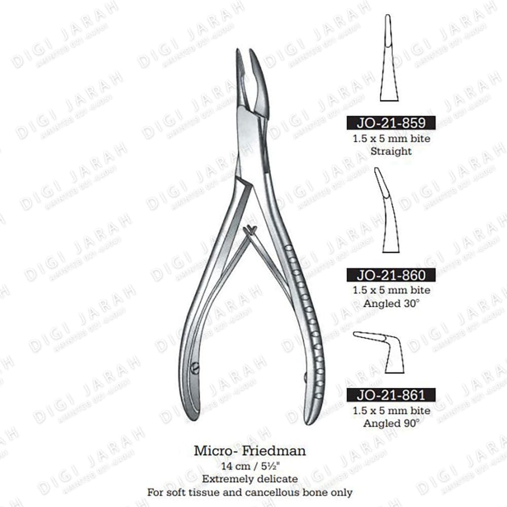 رانژور میکرو راست JO-21-859 surgicon 14cm