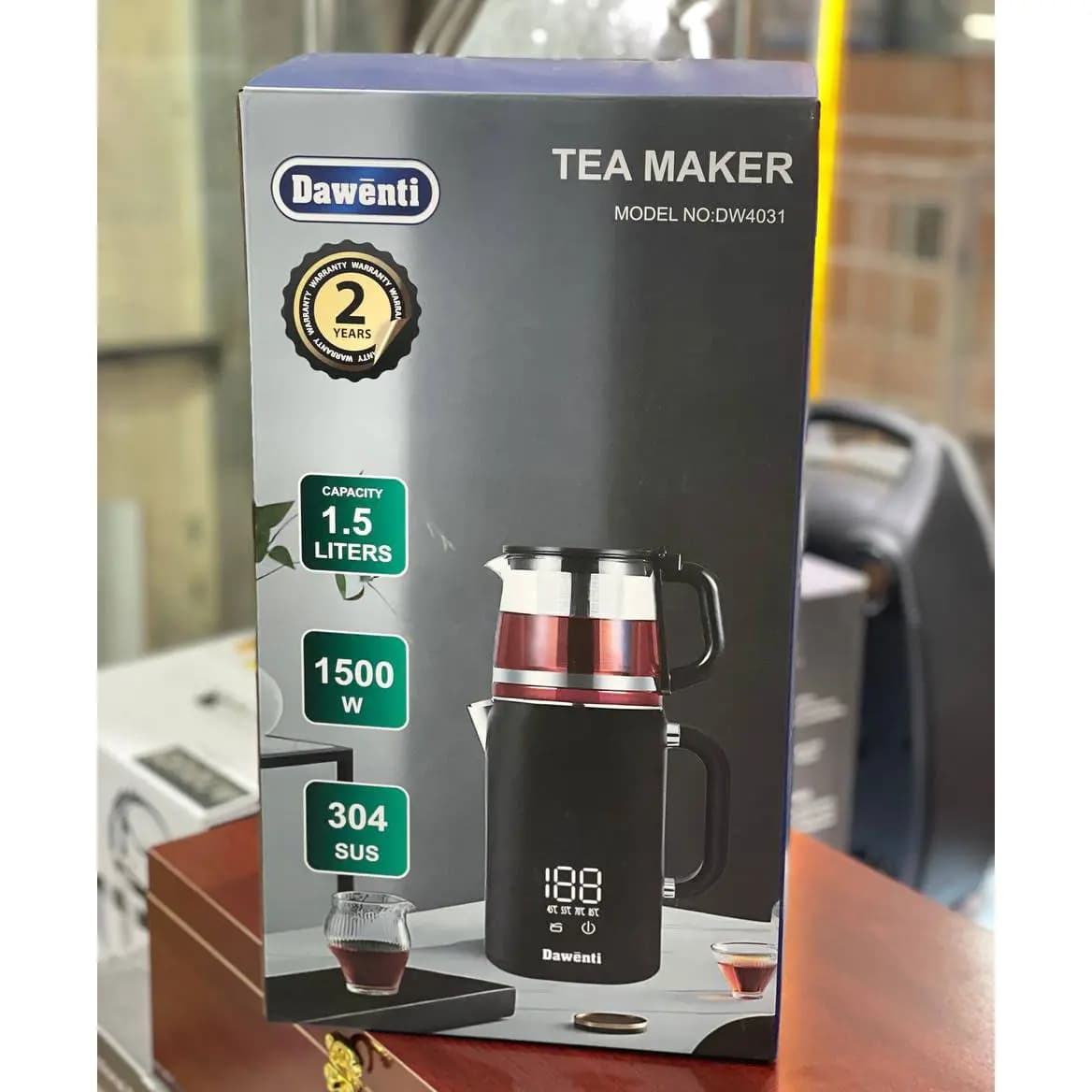چای ساز روهم هوشمند داونتی مدل DW-4031 — تصویر ۸