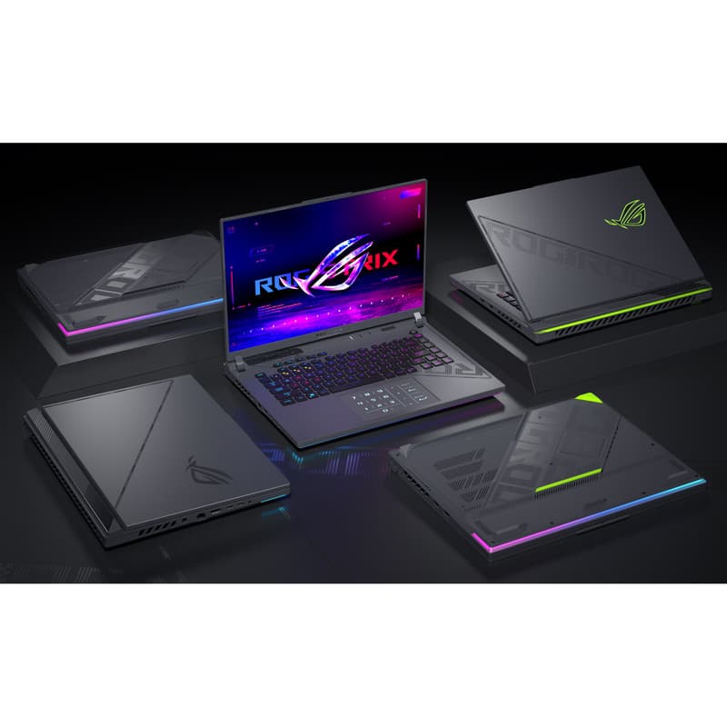 لپ تاپ 18 اینچی ایسوس مدل ROG Strix G18 G814JIR-N6076-i9 14900HX-RTX4070 8GB-32GB DDR5 5600MHz-2TB SSD-QHD 240Hz - کاستوم شده — تصویر ۱۲