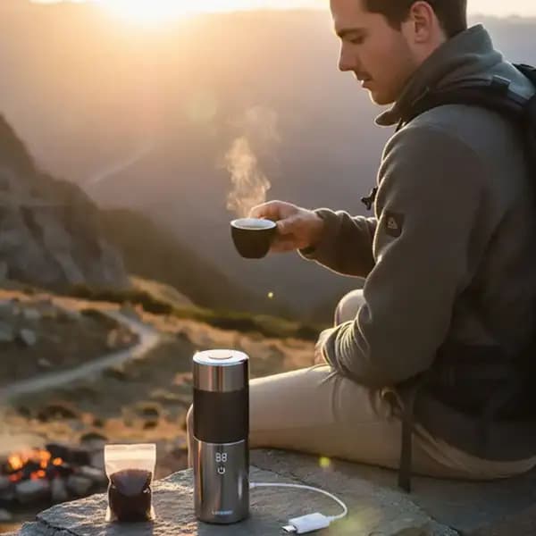 اسپرسو ساز شارژی قابل حمل لپرسو مدل Lepresso LPRJCM02SL‎ QuickBrew Mini — تصویر ۶